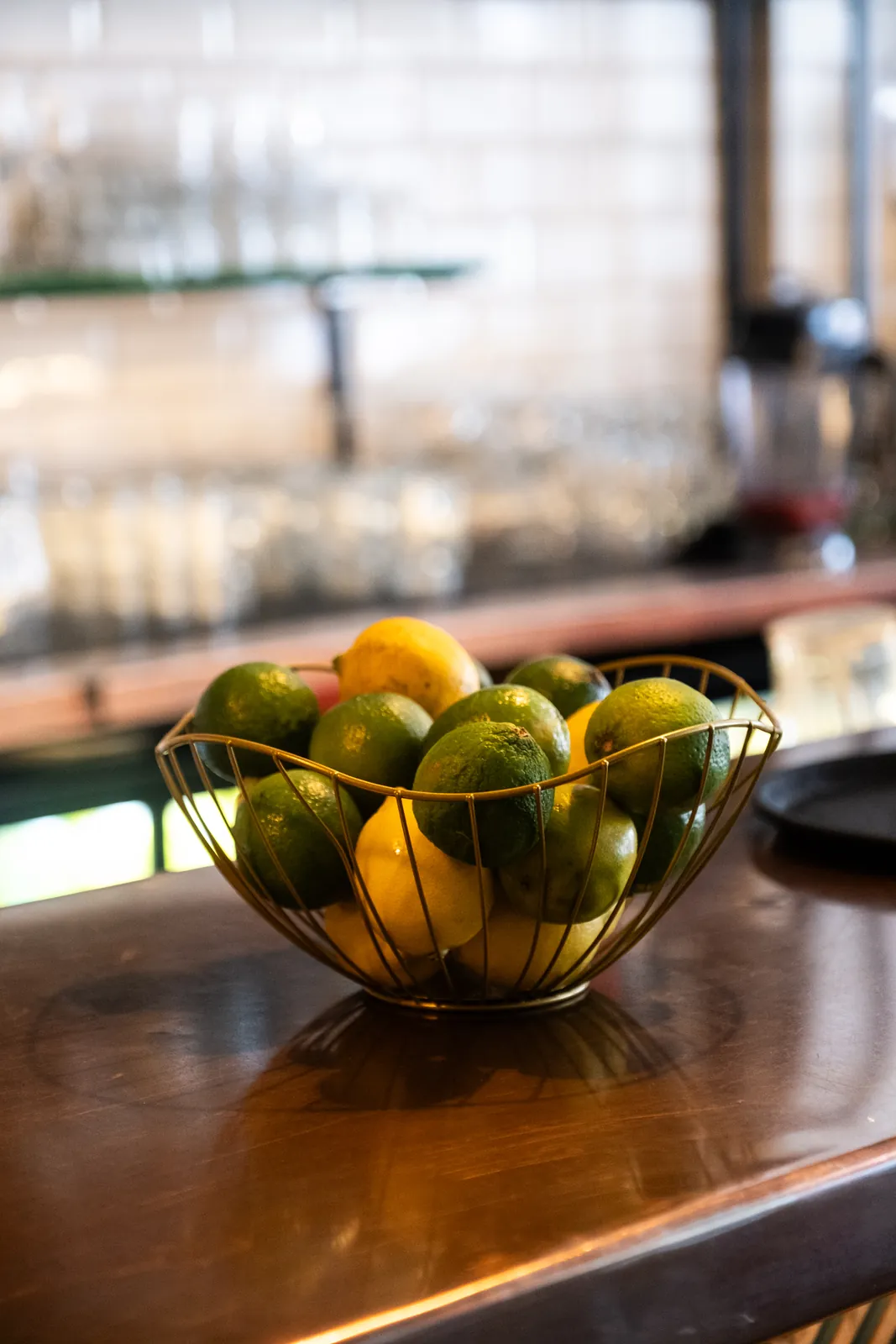 Fresh citrus at the Monika bar